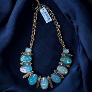 NEW Style & Co Opal Look Collar Necklace Retail $30.50